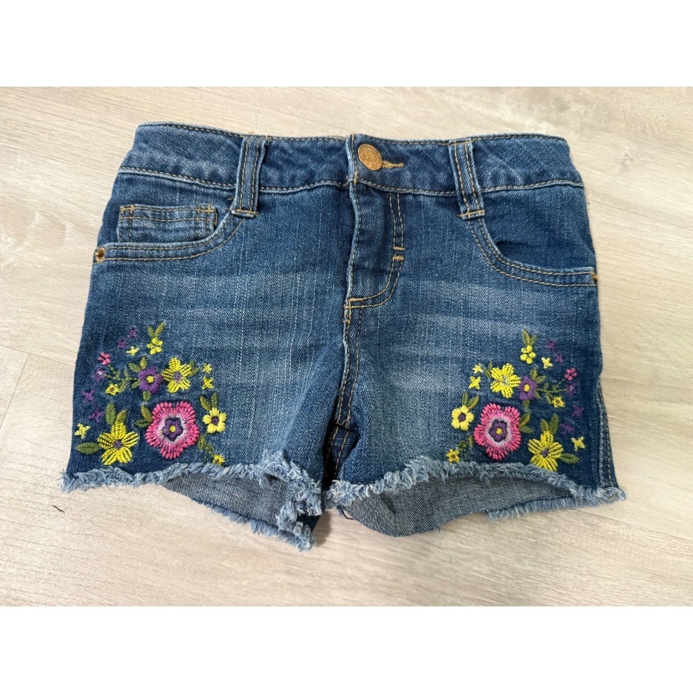 Girls Denim Shorts Bundle Jumping Beans Cat & Jack Squeeze Size 4 5 6 set of 4 - Picture 8 of 10